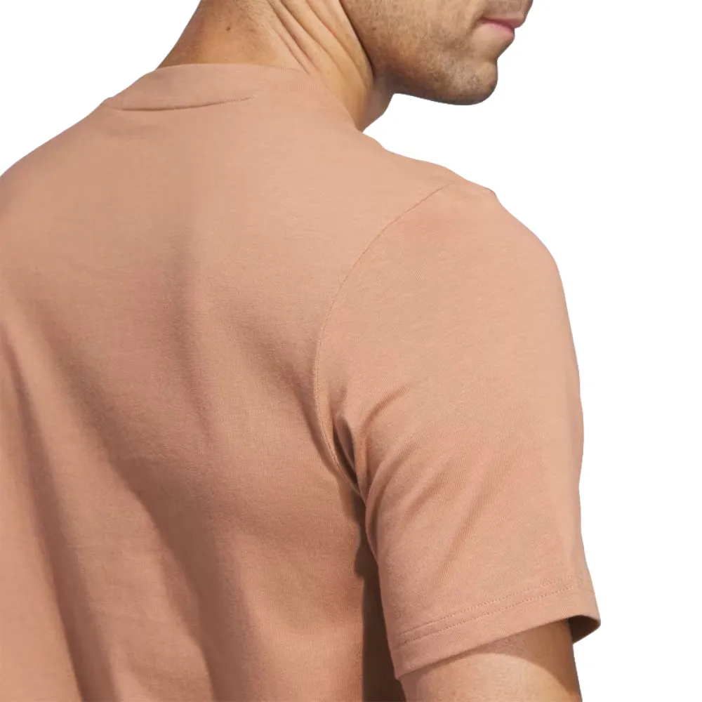 Adidas Men's M Lounge Tee (Clay Strata)