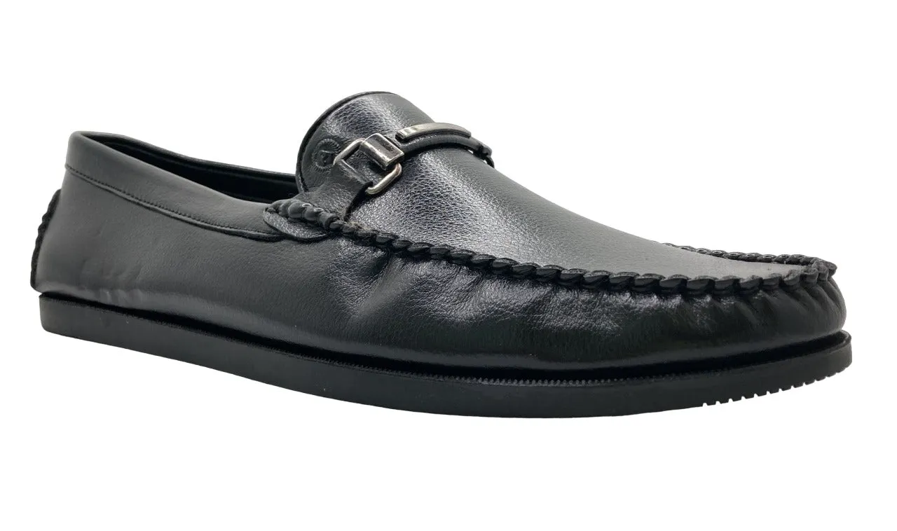 Affix Handcrafted Luxury Men's Slip On Loafer Dress Shoe