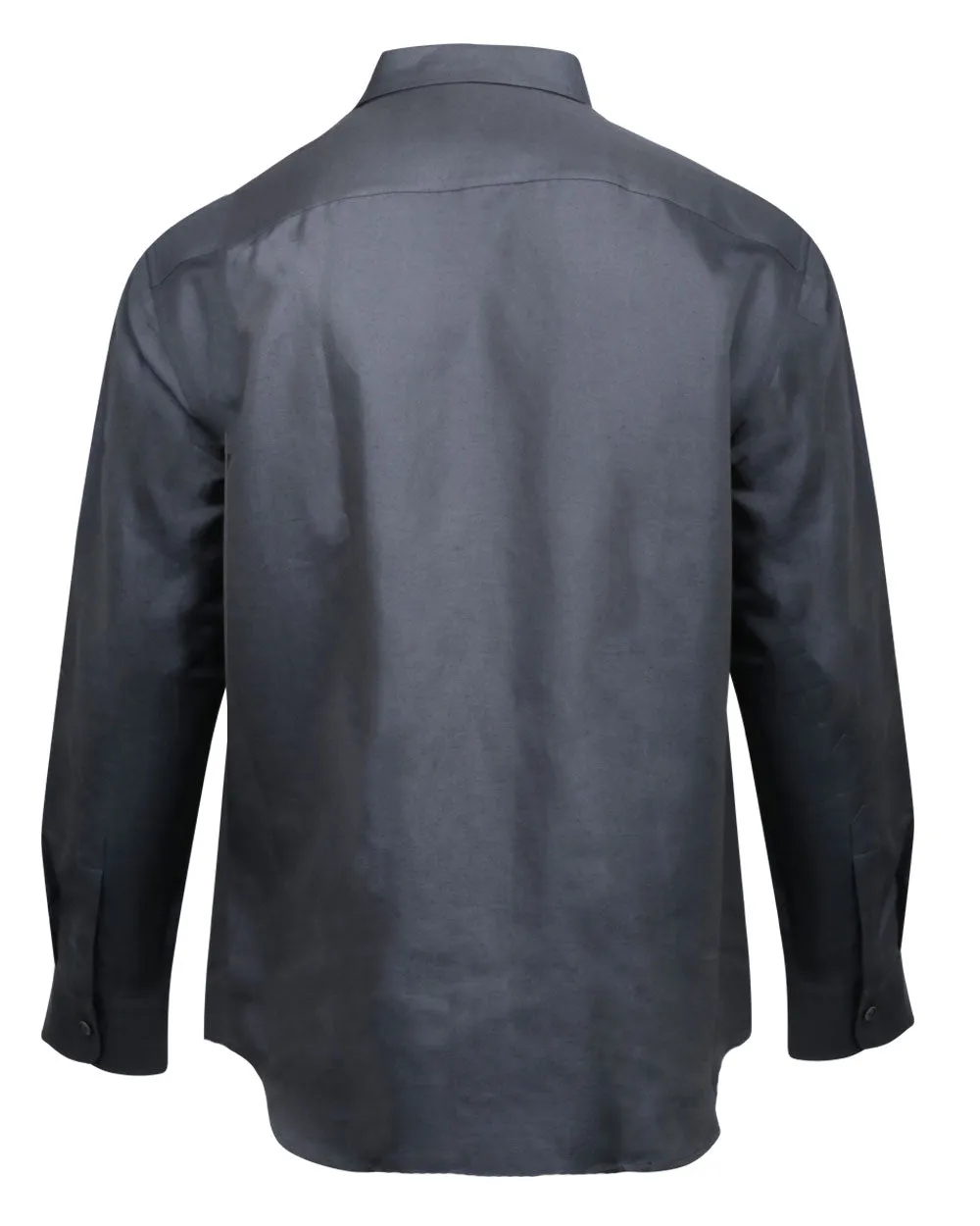 Anthracite Gabardine Dress Shirt