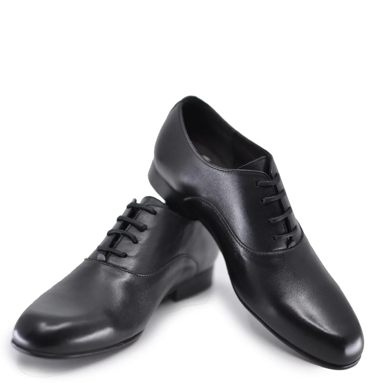 Atlanta Mocassin Black Lace Dress Shoe