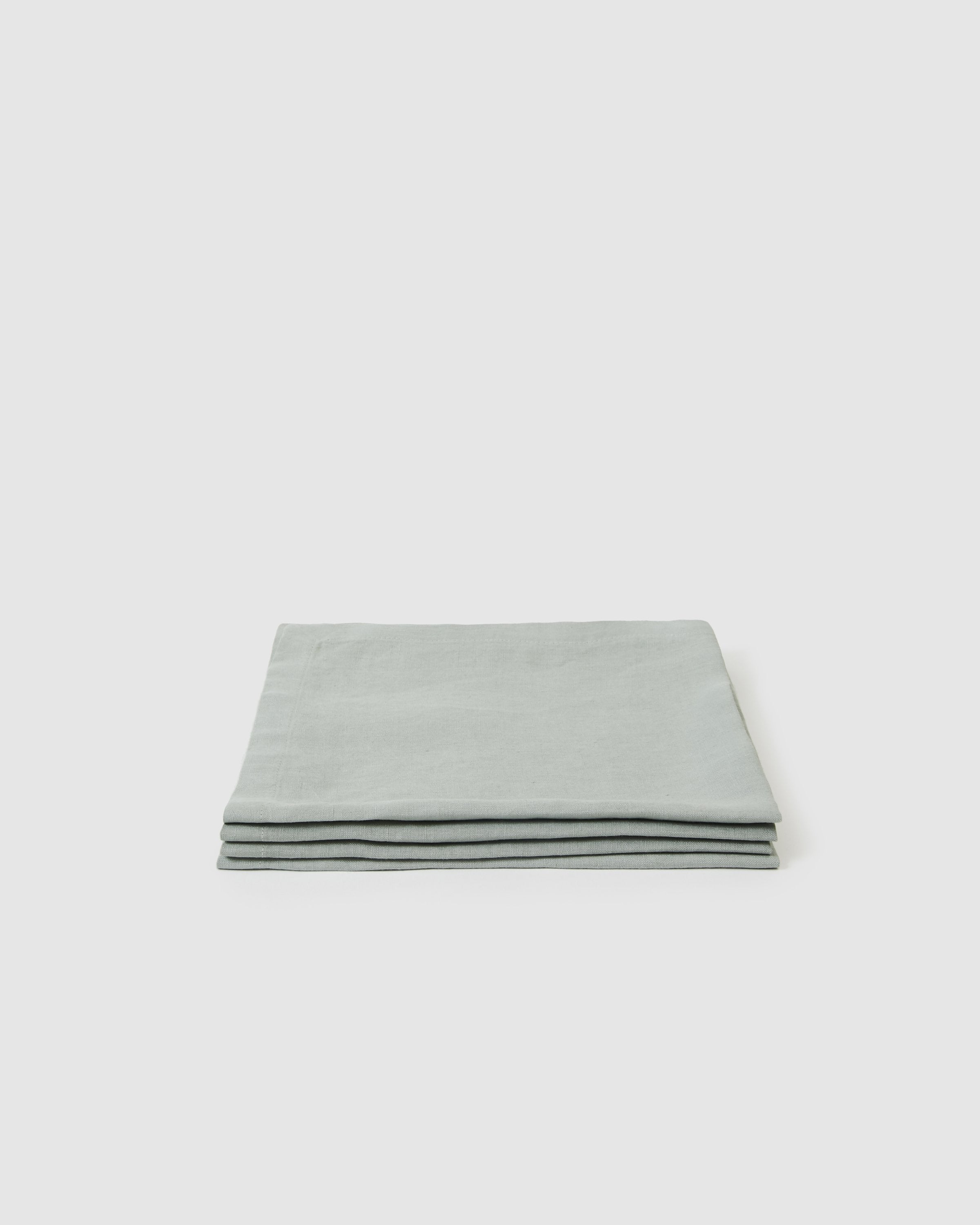 Berkeley Linen Table Napkins (Set of 4) - Jade