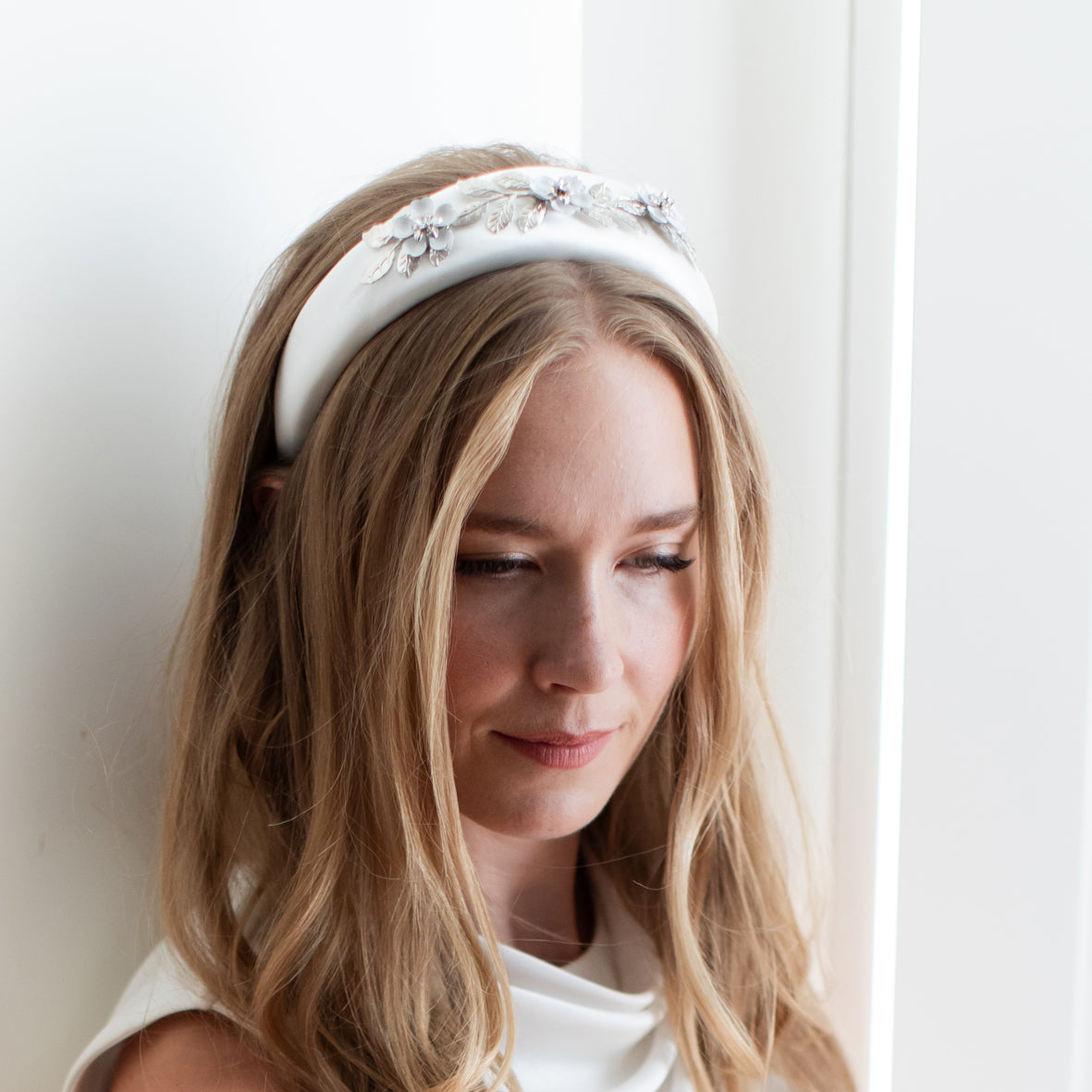 Blossom Wedding Satin Headband