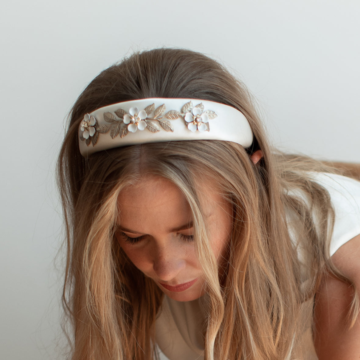 Blossom Wedding Satin Headband