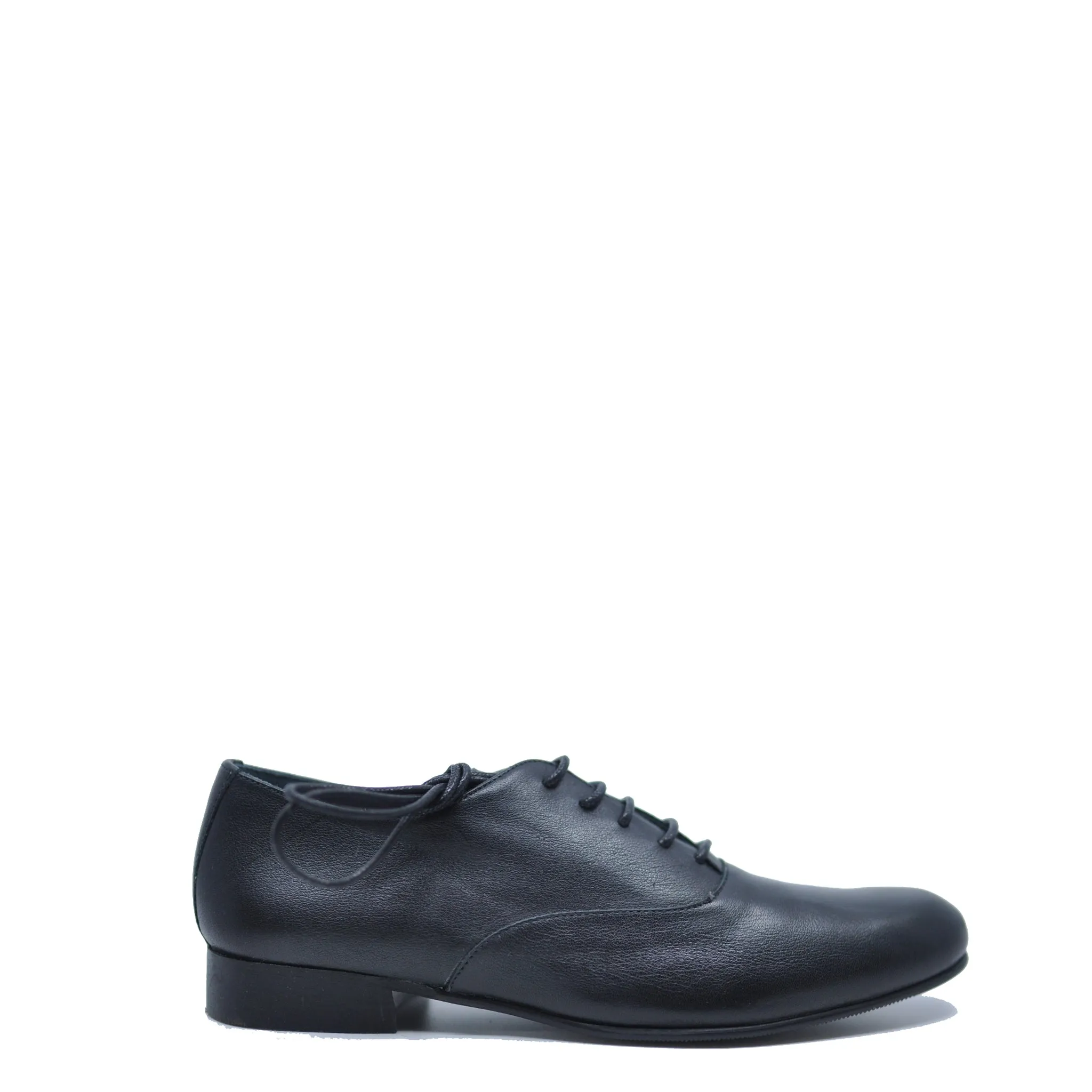 Blublonc Black Lace Up Dress Shoe