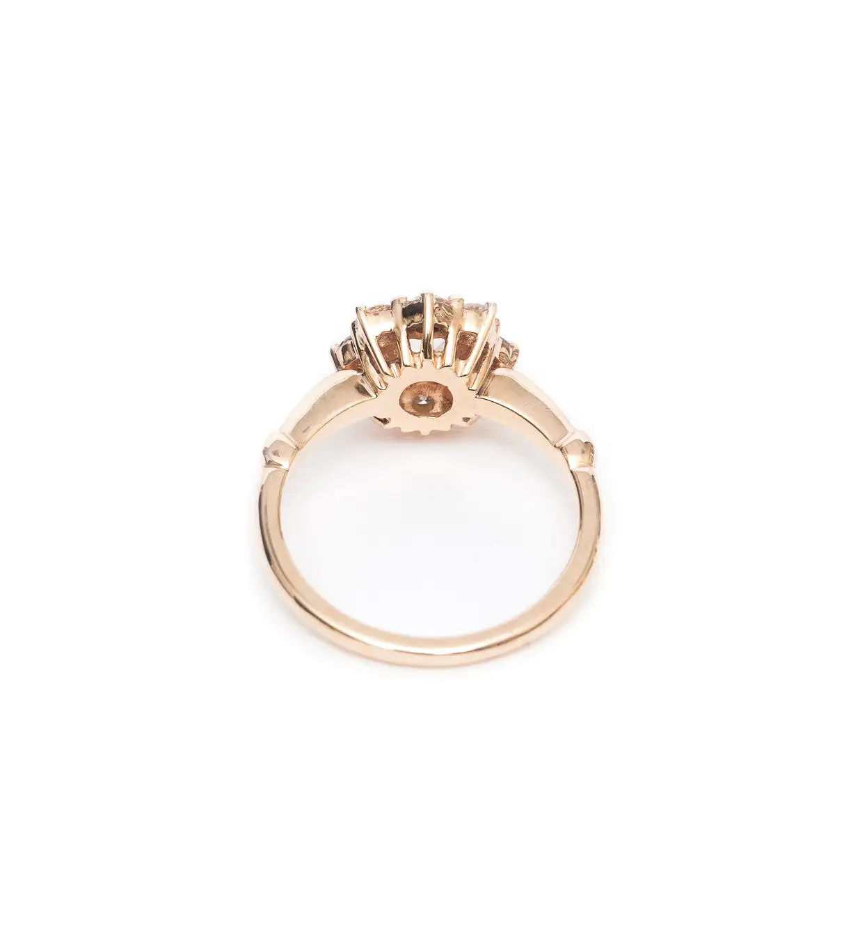 Champagne Diamond Petite Celestine Ring