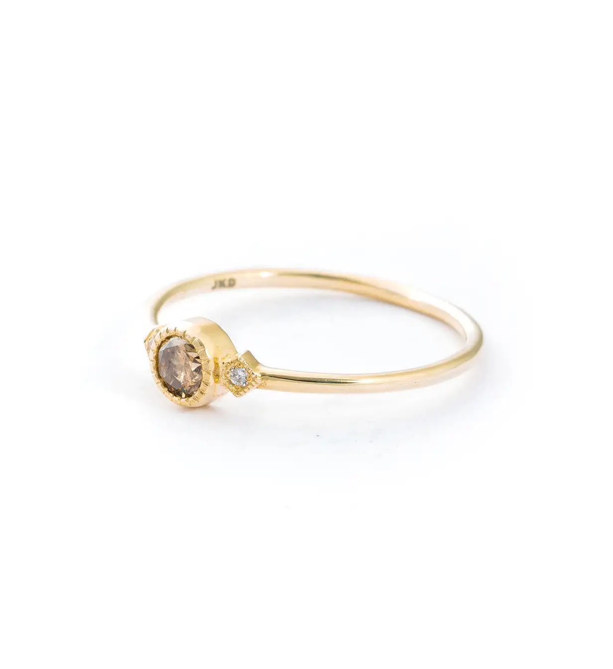 Champagne Diamond Sotto Voce Ring