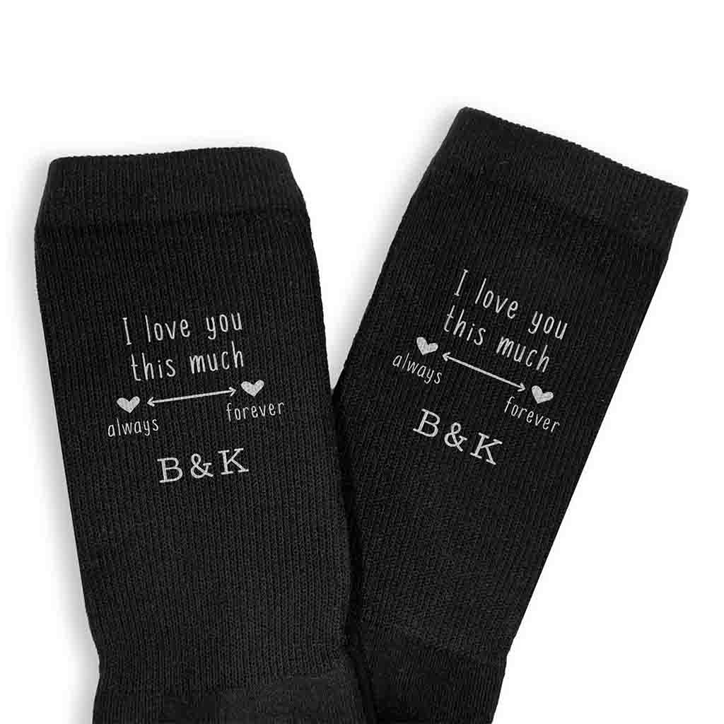 Cotton Socks for a 2nd Wedding Anniversary Gift for Him