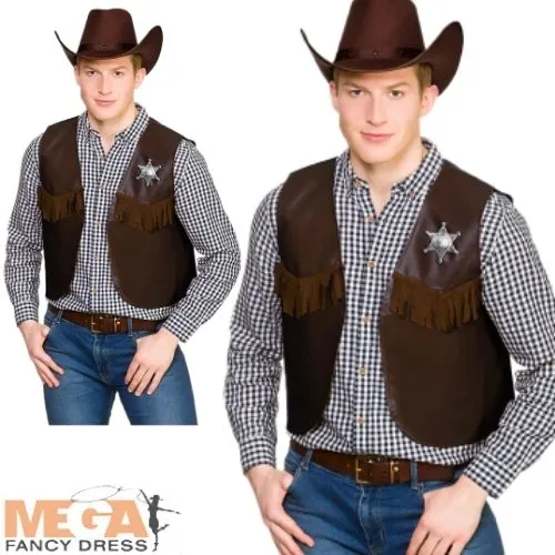 Cowboy Sheriff Waistcoat