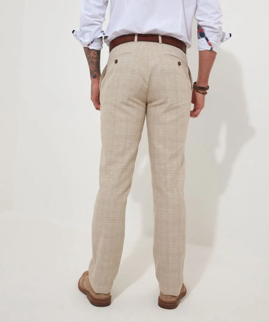 Delightful Check Trousers