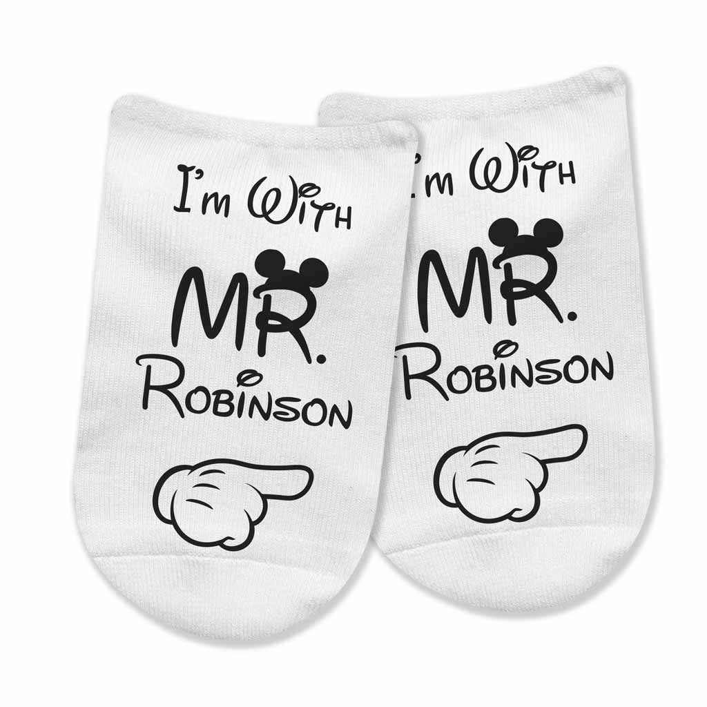 Disney Inspired No Show Socks for the Disney-Loving Couple