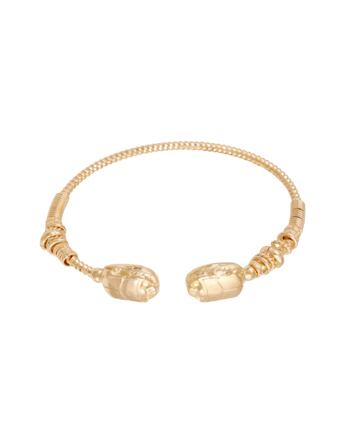 Duality Large  Scaramouche Twist Bracelet (Gold)