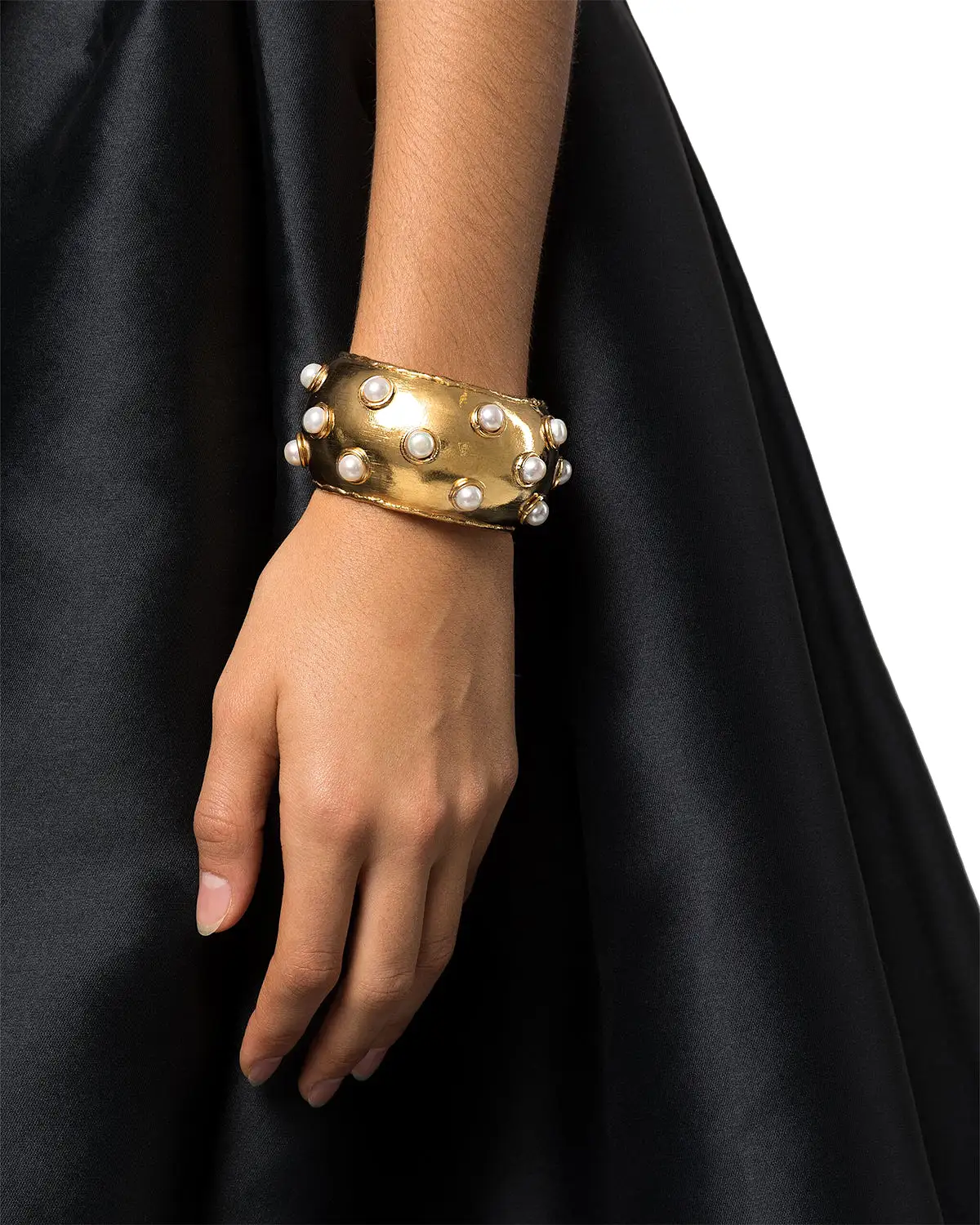 Dune Manchette Cuff (Pearl)