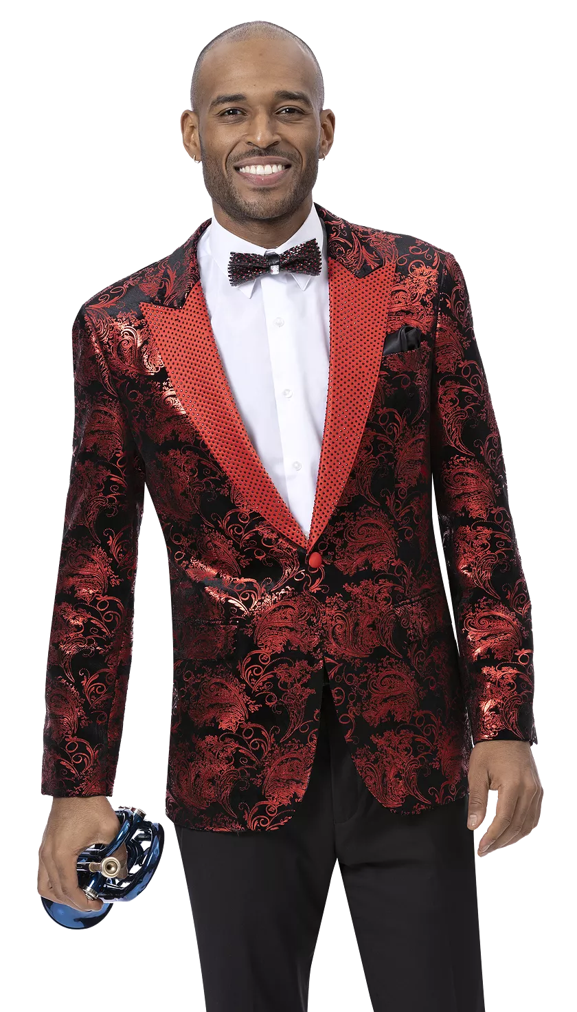 EJ Samuel Red/Blk Blazer J178