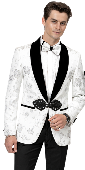 EJ Samuel White Blazer J168