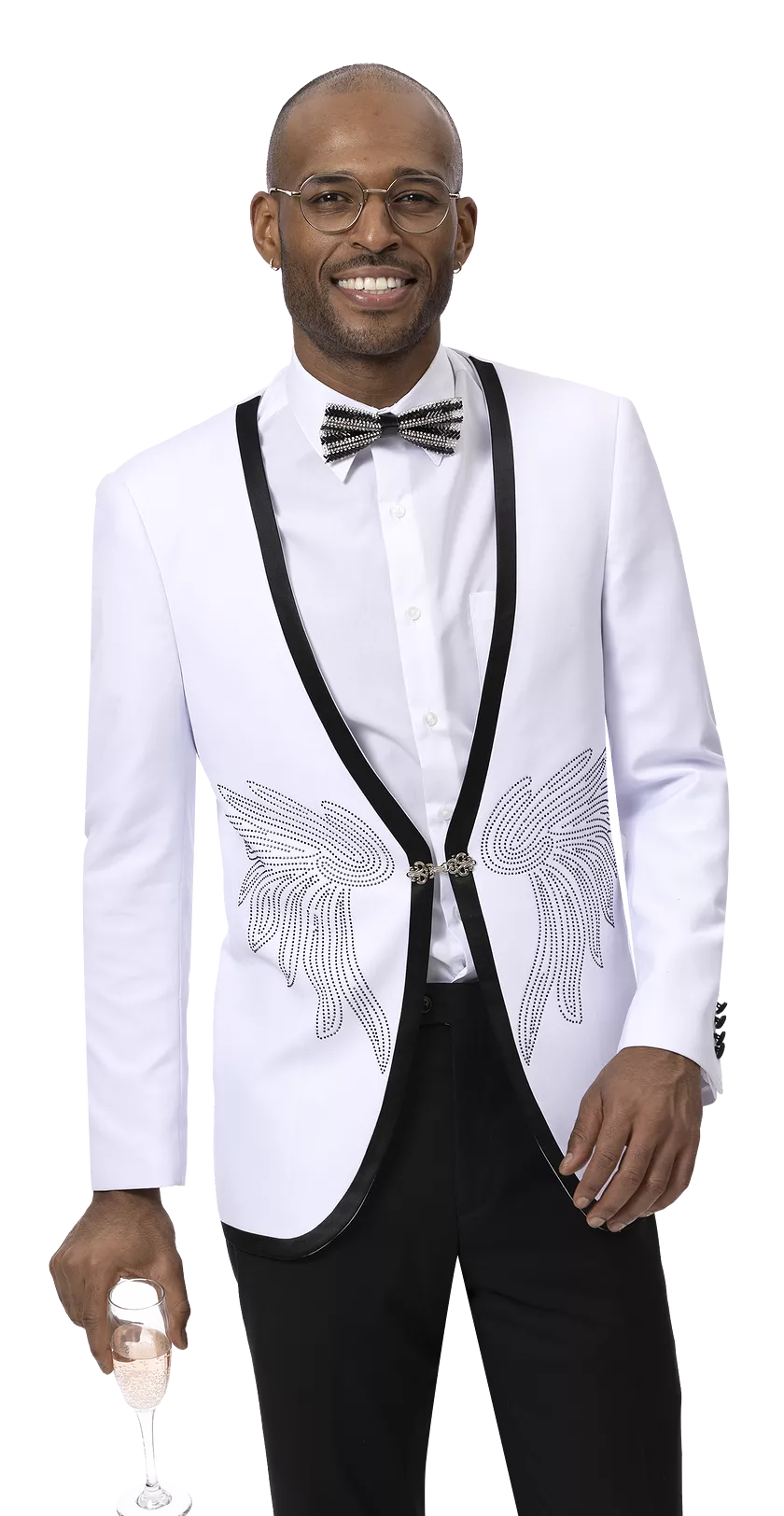 EJ Samuel White Blazer J172