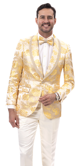 EJ Samuel Yellow Blazer J184