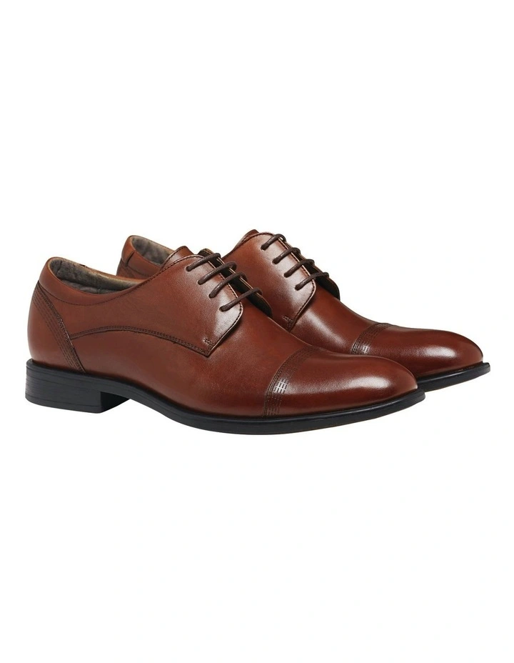 Expand Expand Lace Up Formal Dress Shoe in Tan