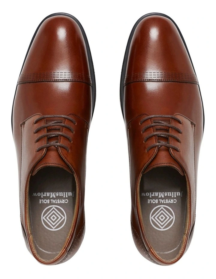 Expand Expand Lace Up Formal Dress Shoe in Tan