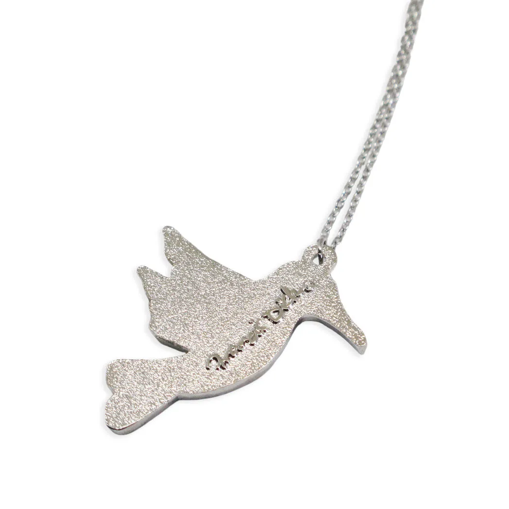 Francis Dick Hummingbird Charm Necklace