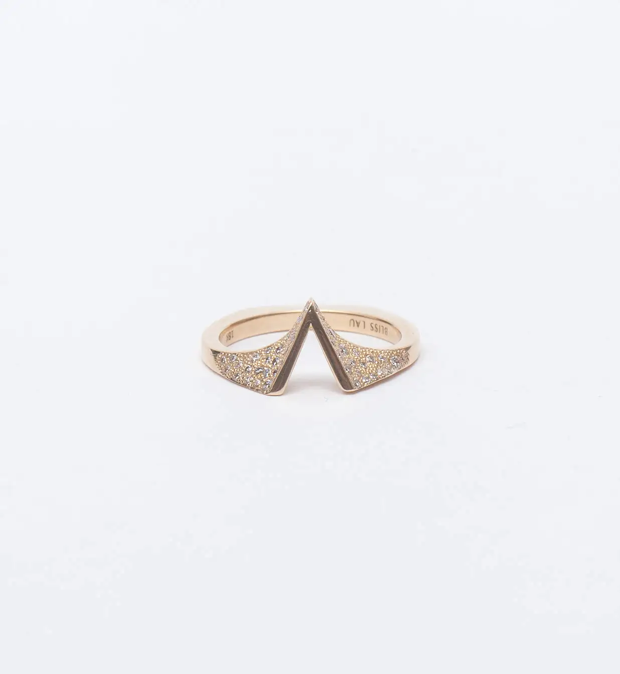 Full Pavé Spire Ring