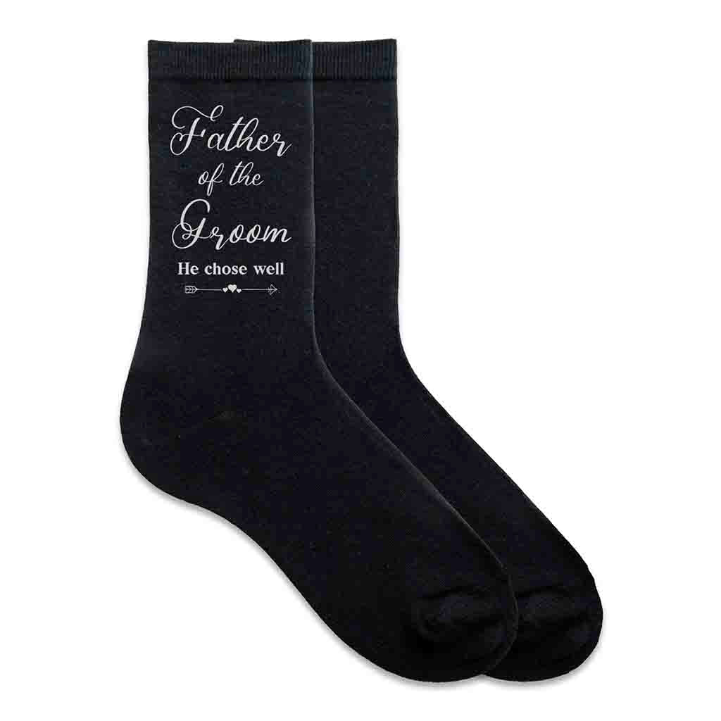 Funny Father of the Groom Socks