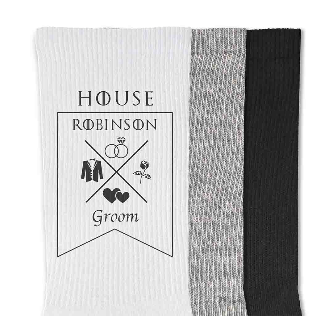 Game of Thrones Inspired Wedding Socks