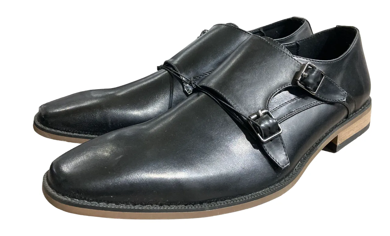 Golaiman Men's Double Strap Dress Shoe G1513