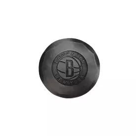 Hand Forged Brooklyn Nets Ball Mark - Steel