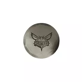 Hand Forged Charlotte Hornets Ball Mark - Nickel