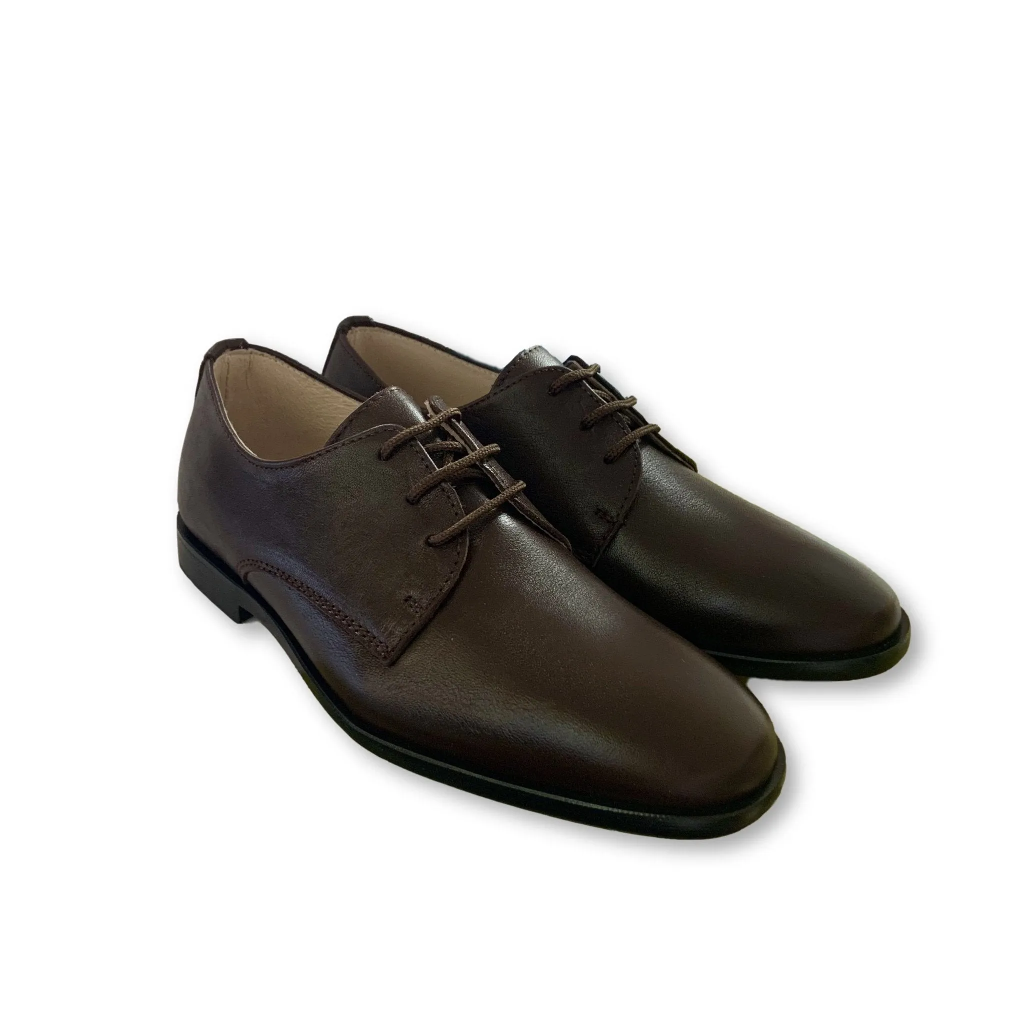 Hoo Dark Brown Dress Shoe