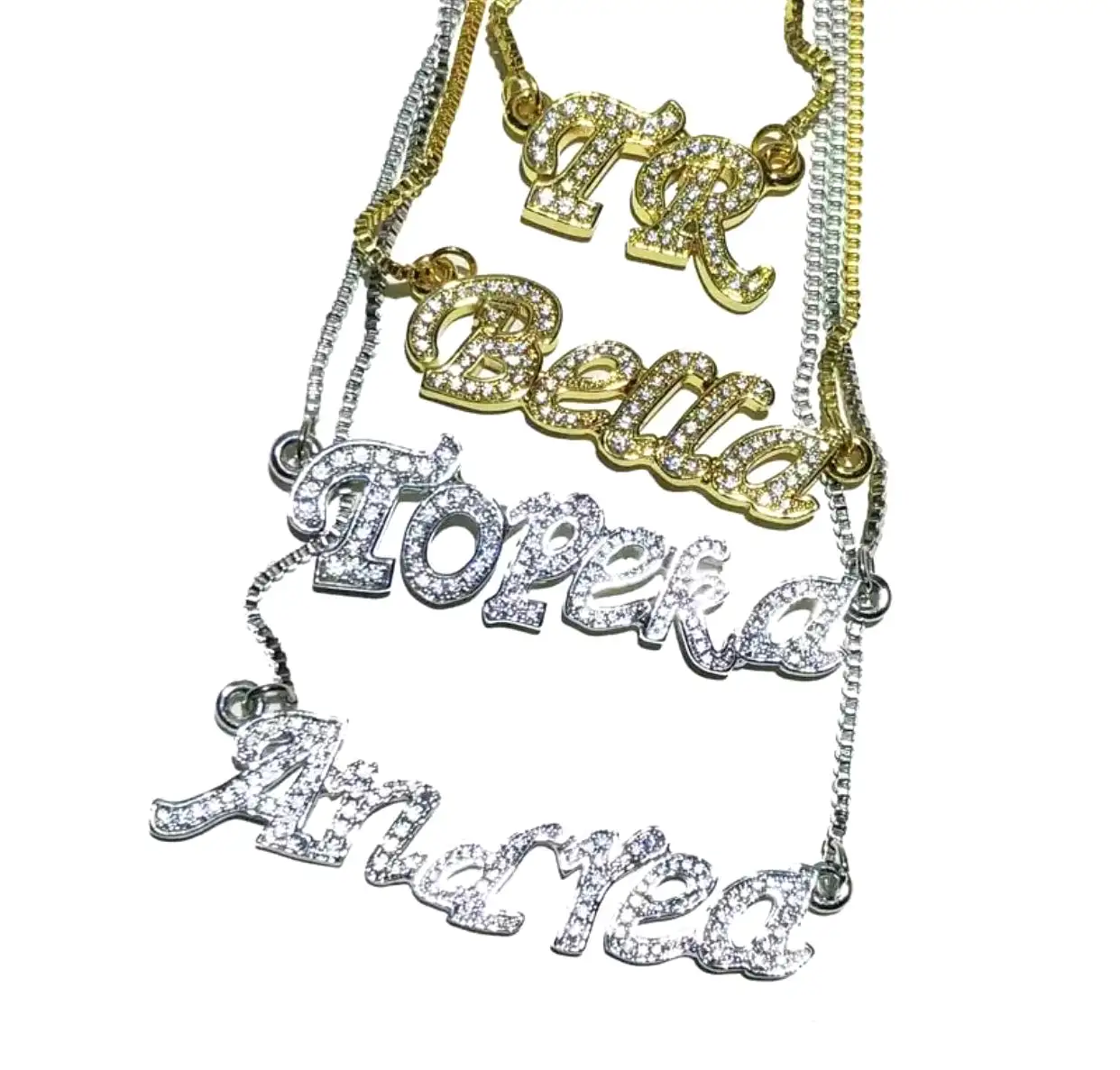 Iced Out Pendant Nameplate