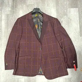 Inserch Blazer 559-31 Burgundy (FINAL SALE) (SIZE 3XL ONLY)