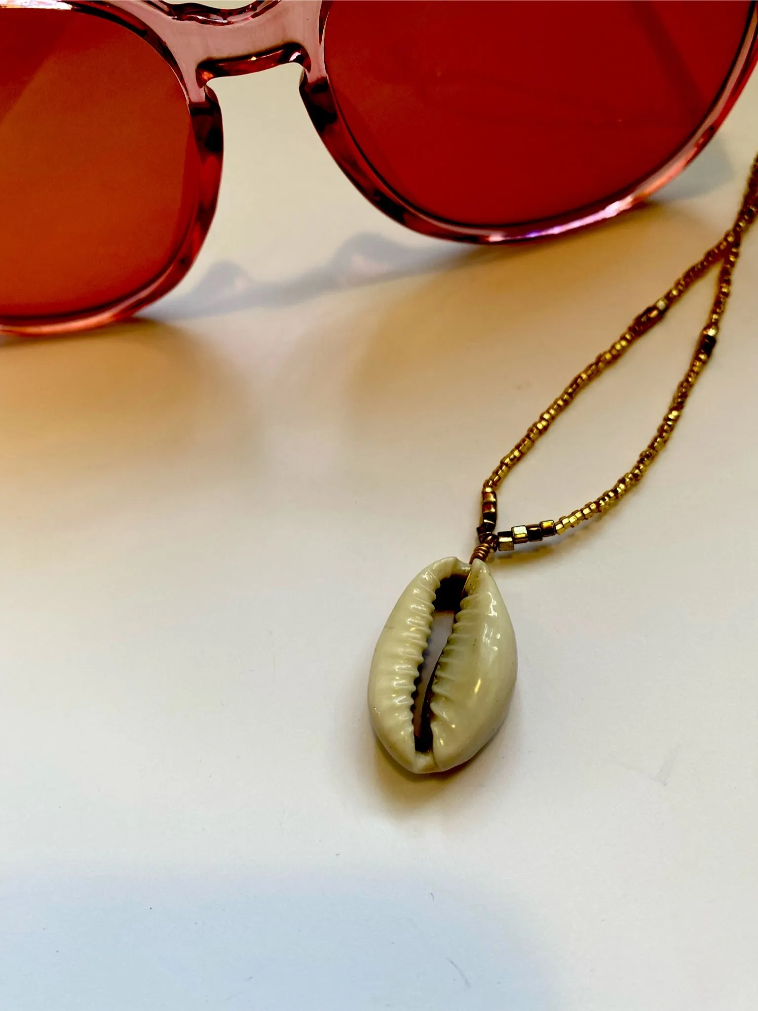 Kennedy Shae- Cowrie Goddess Bead Necklace