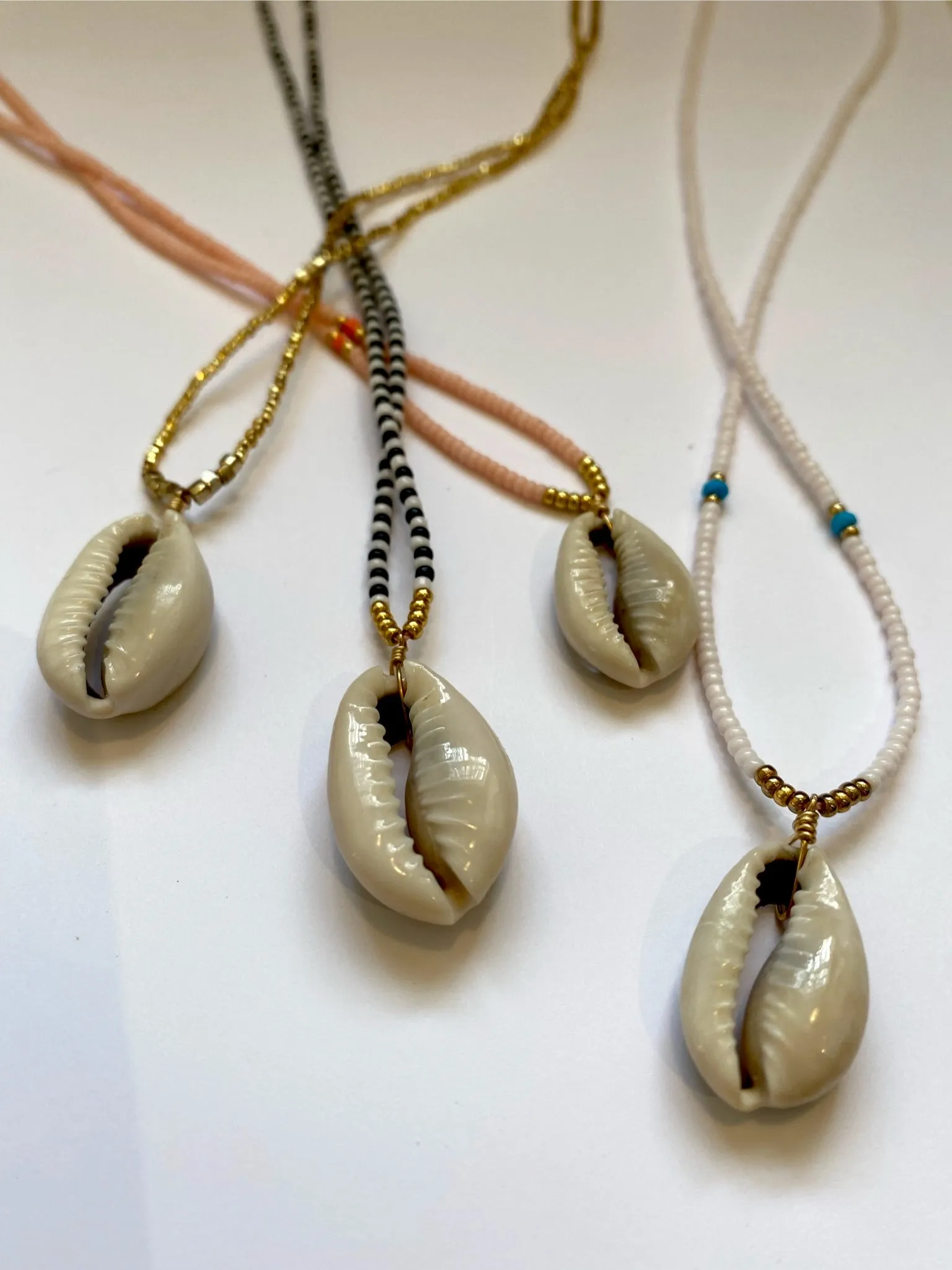 Kennedy Shae- Cowrie Goddess Bead Necklace