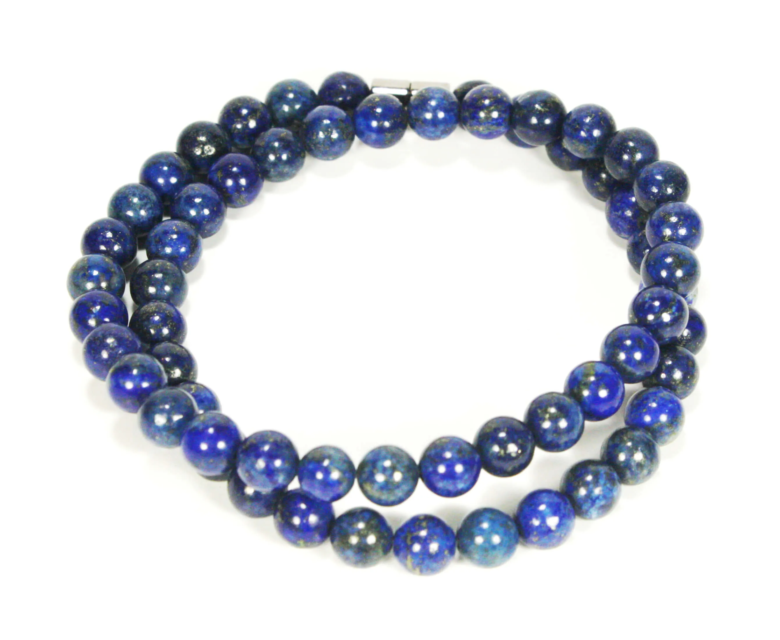 Lapis Lazuli Necklace (8mm Medium Beads)