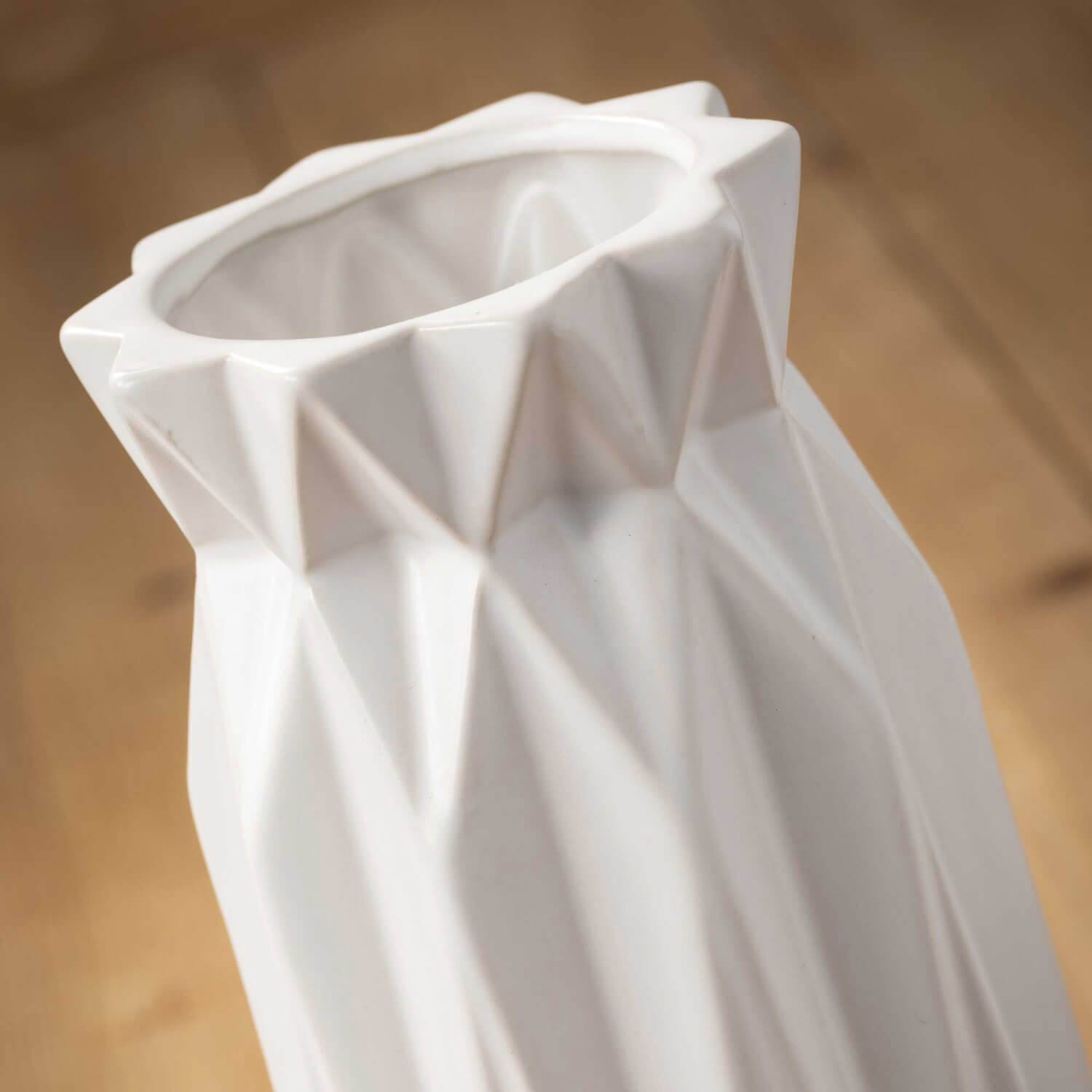 Large Origami Geometric Vase