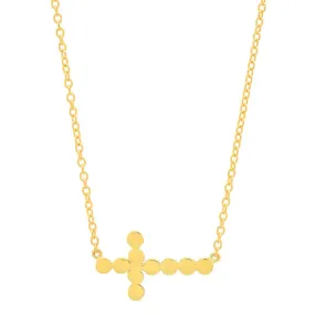 Magic Gold Cross Necklace