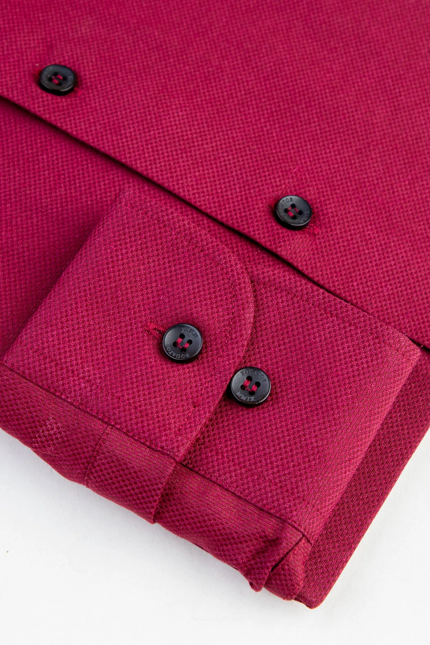 Maroon Dress Shirt