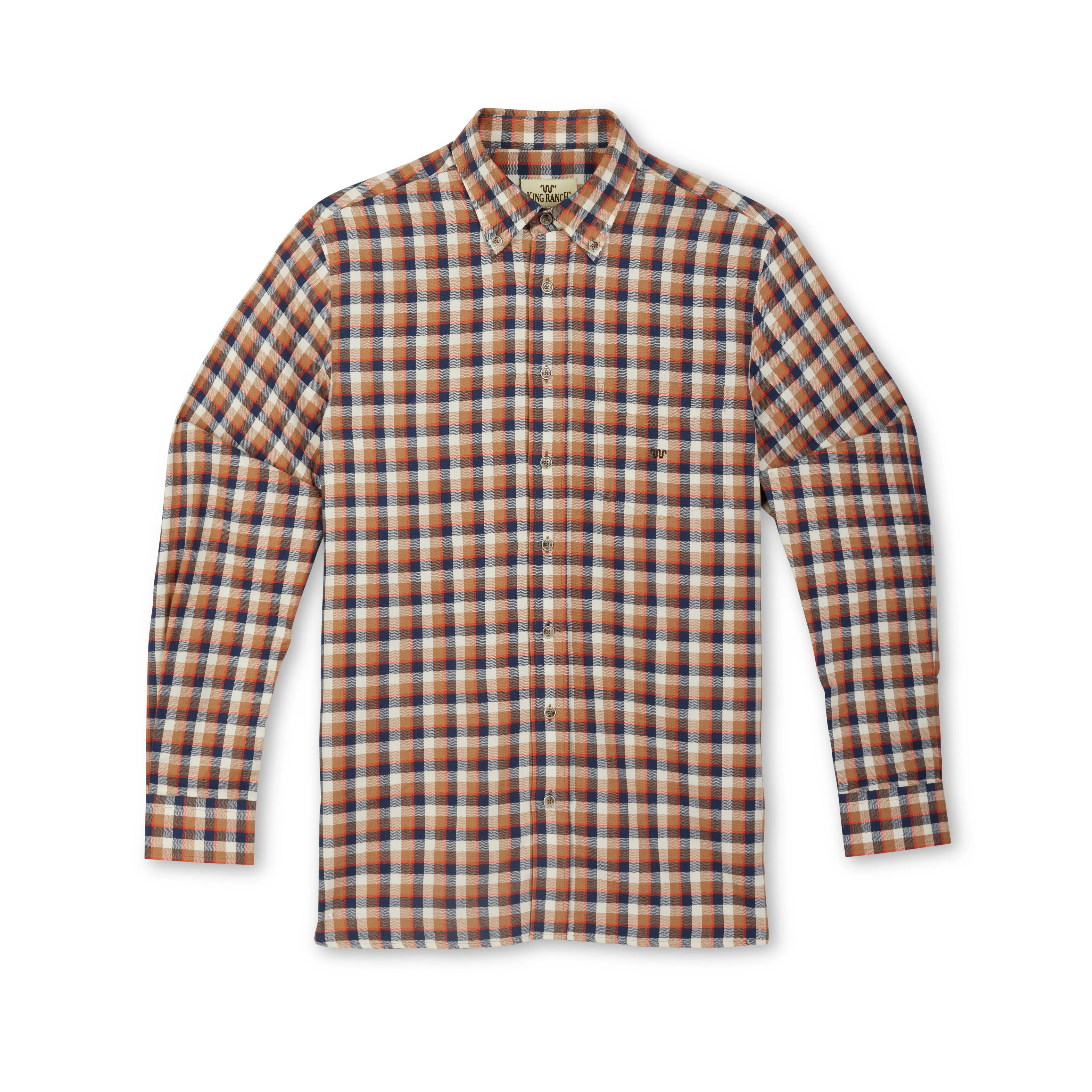 Men's Windowpane Plaid Dress Shirt