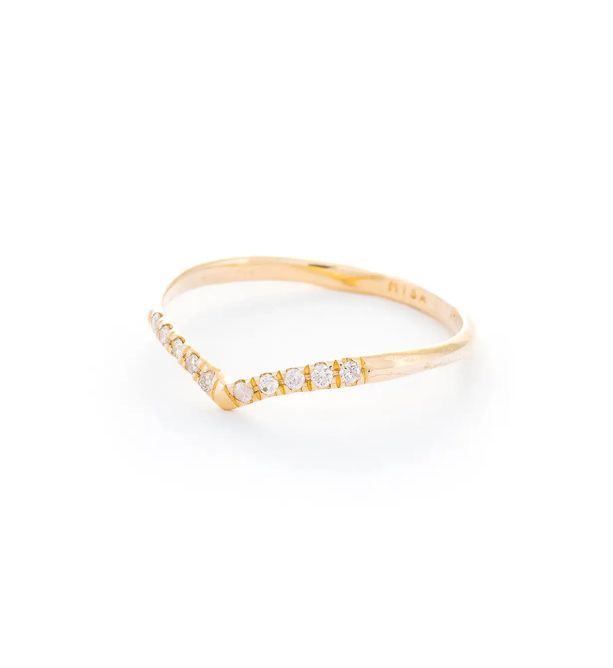 Mini Beak Diamond Ring