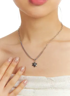 Mini Star Pendant Chain Necklace CF416