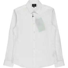 Moss London White Slim Fit Dress Shirt