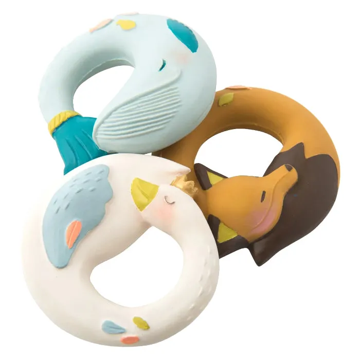 Moulin Roty Le Voyage D'Olga Olga The Goose Teething Ring