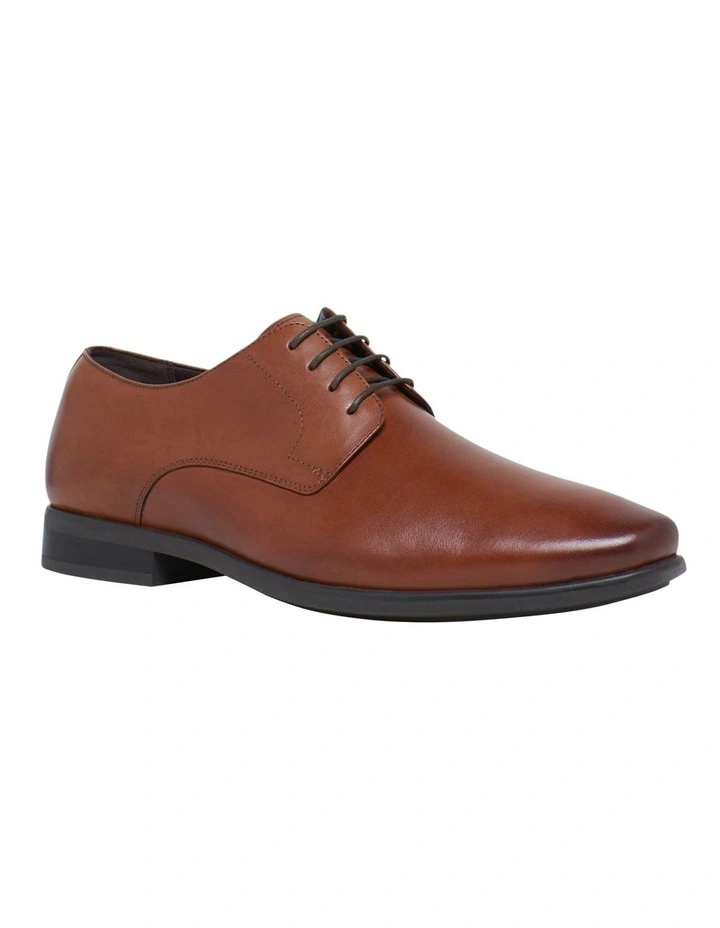 Nero Tan Lace Up Dress Shoe in Tan