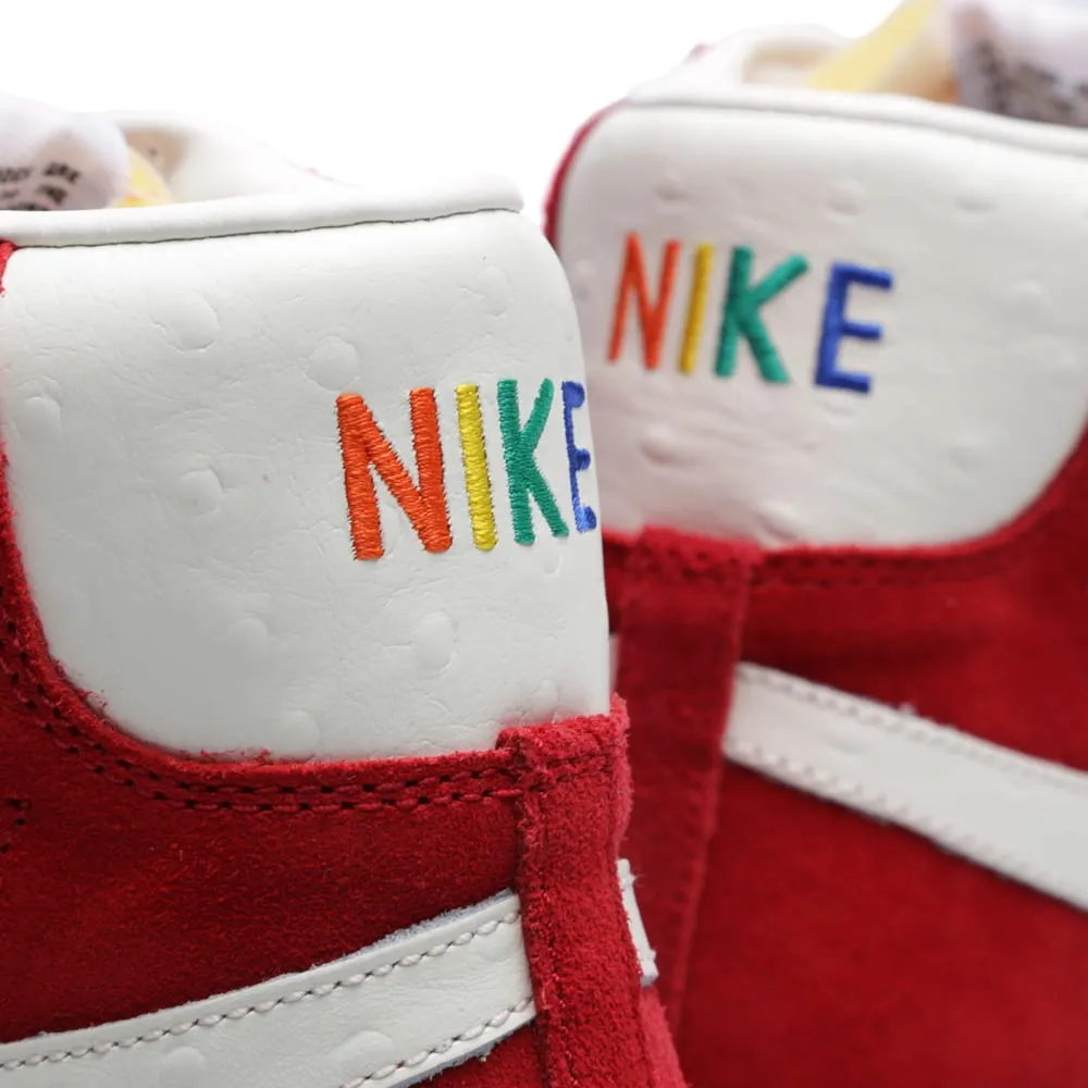 Nike Blazer Mid PRM VNTG QS 'Rainbow'Varsity Red