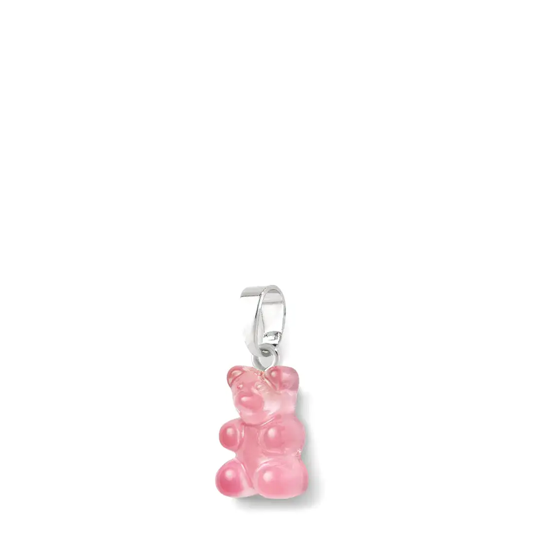 Nostalgia Bear Translucent Pendant Silver Connector