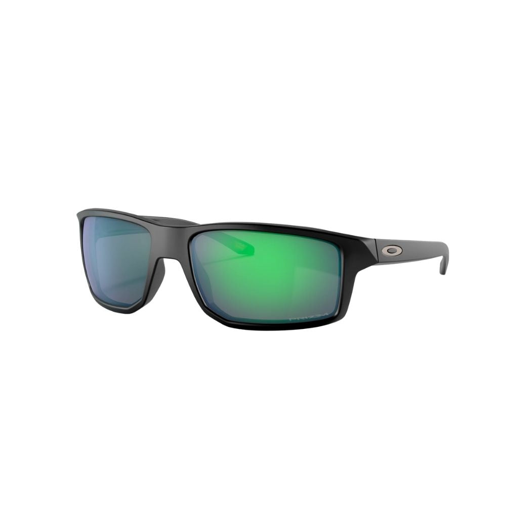 Oakley Gibston Sunglasses Matte Black Frame Prizm Jade Lens