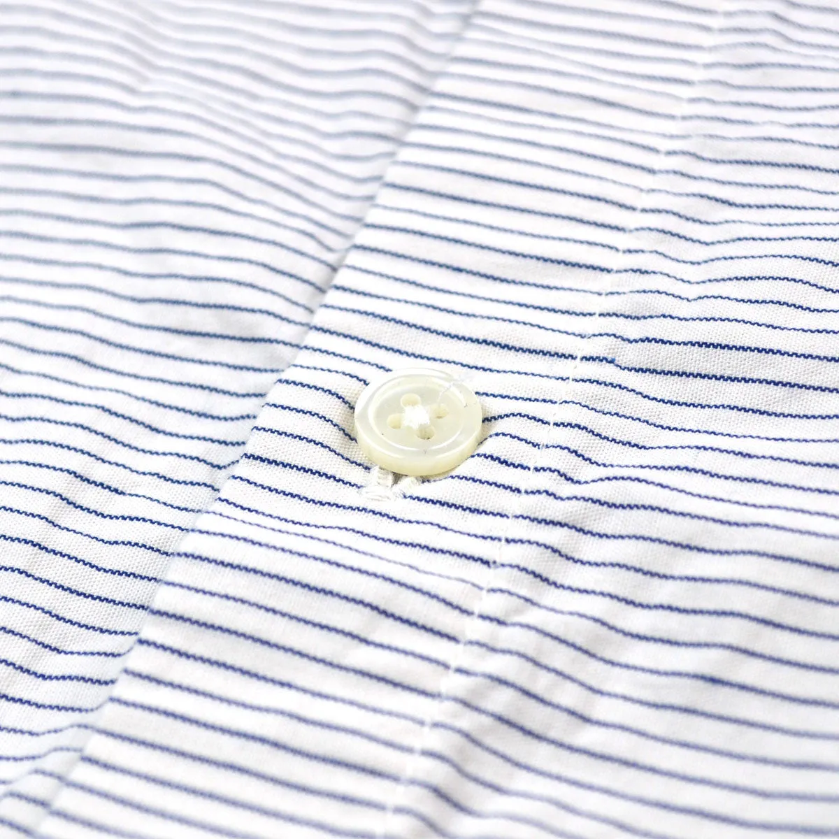 orSlow - Dress Shirt - Border Stripe White