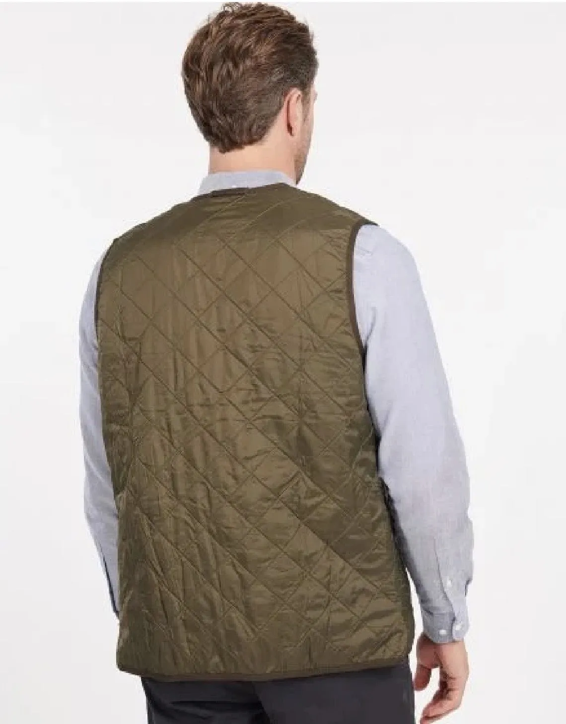 POLARQUILT WAISTCOAT/ZIP-IN LINER OLIVE