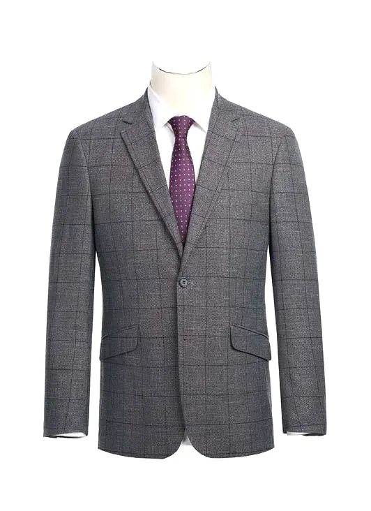 RENOIR Slim Fit Side Vented Blazer 294-20